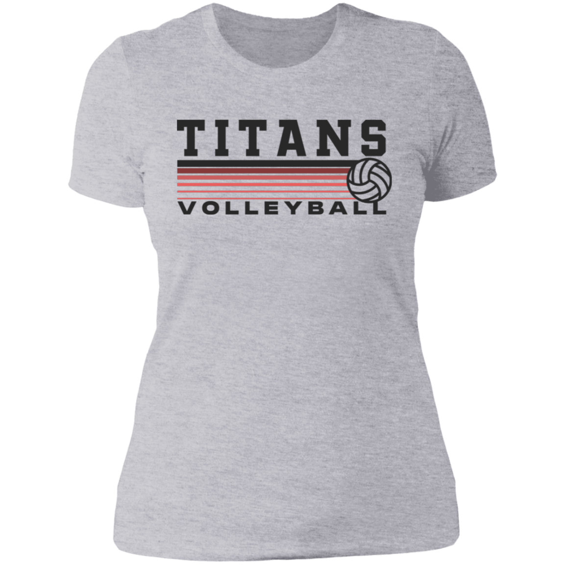TITANS Volleyball Ladies' Boyfriend T-Shirt