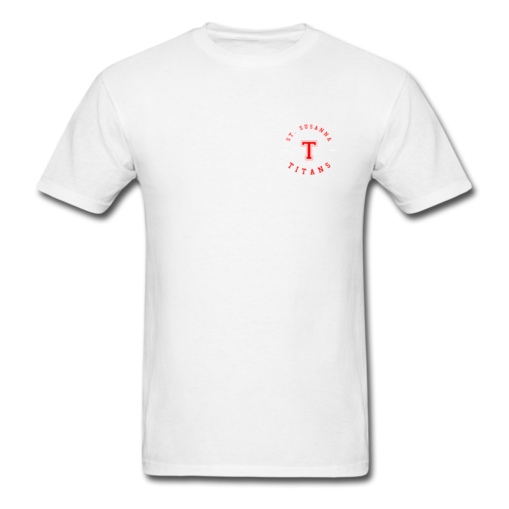 Titans Circular T Unisex Classic T-Shirt - white