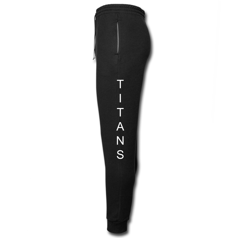 TITANS Left Leg Design Unisex Joggers - black/asphalt
