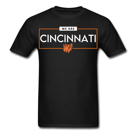 We Are Cincinnati OH Gildan Ultra Cotton Adult T-Shirt - black